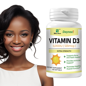 Cápsulas Blandas de Vitamina D3 con Fórmula Personalizada Premium N26, 1000 UI, Absorción de Calcio y Soporte para la Densidad Ósea, Bajo MOQ - Product Image 5