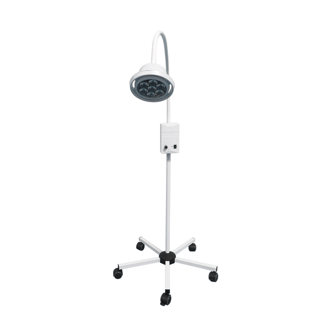Movable Vertical Electric Medical LED Surgical Examination Lamp with Floor Stand for Clinic Hospital