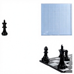 DIY Drop Glue <b>Mold</b> Three-dimensional Chess Model <b>Silicone</b> Artistic <b>Resin</b> Home Decoration - Product Image 4