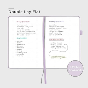 Bellissimo Taccuino Regalo con Copertina Rigida <span class=keywords><strong>in</strong></span> Pelle 5.7x8 Pollici, 100gsm, 80 Fogli, Stampa a Caldo <span class=keywords><strong>in</strong></span> Rilievo, Vari Colori, Viola - Product Image 4