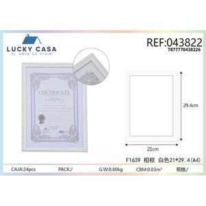 Wholesale Elegant A4 Photo <b>Frame</b> Customizable Logo 21x294cm Clear Acrylic Metal Iron <b>for</b> <b>Certificates</b> Awards 8x10 Size Available - Product Image 1