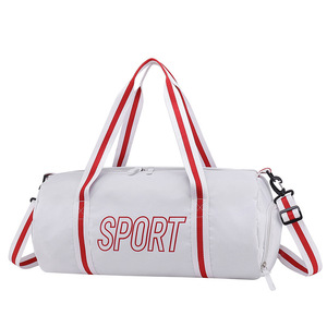 Bolsa Deportiva de Lona Oxford con Estampado de Letras, Gran Capacidad, para Viajes y Fitness, Unisex, Primavera 2024 - Product Image 2