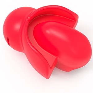 عبودية والعتاد قناع لعبة الجنس مع الكرة الكمامة المطاط الفم الكمامة مع الشفاه للعب الحسية - Product Image 6