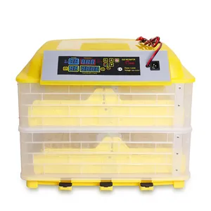 HHD-incubadora de huevos de 2 capas 100, Incubadora de doble potencia para pollo, codorniz, pájaro, Ganso, huevos, escotilla