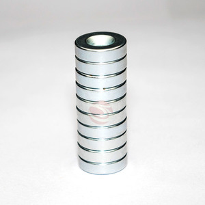 Anillo de <span class=keywords><strong>disco</strong></span> de neodimio, anillo magnético de neodimio hueco, n35-n52, en venta - Product Image 4