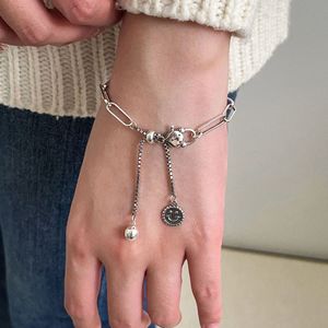 สร้อยข้อมือเงินแท้ S925 ลายการ์ตูน ปรับขนาดได้ เหมาะสำหรับผู้หญิง สวมใส่ได้ทุกวัน - Product Image 3