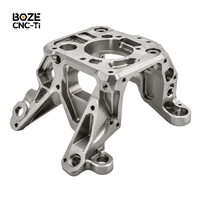 Pièces structurelles de drone en titane usinées sur mesure par CNC, composants de châssis de drone de précision avec rapport d'inspection CMM