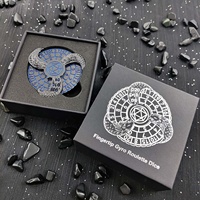 Jouet anti-stress unique, Dungeons and Dragons, Fidget Spinner, roulette, dés en métal pour jeux de rôle