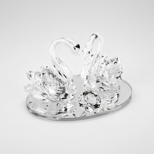 Cigni di Vetro: Eleganti Decorazioni in Cristallo (Scatola Non Inclusa) - Product Image 2