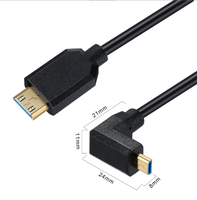 CÂBLE Micro HDMI à 90 degrés 4K60HZ 8K60HZ