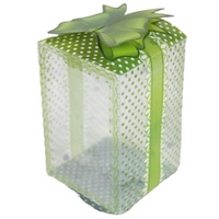 Boîtes carrées en plastique PS rigide écologiques personnalisables, thermoformées, pour l'emballage de gâteaux, de sucre et d'aliments, avec impression personnalisée