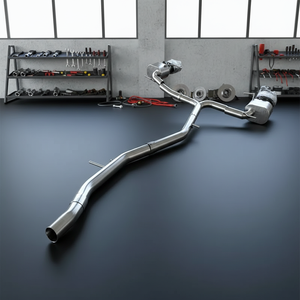 Système d'échappement <span class=keywords><strong>Audi</strong></span> A6 C6 en acier inoxydable 304, tuyau d'échappement pour <span class=keywords><strong>Audi</strong></span> A3 8p 8v 1.4 <span class=keywords><strong>Tfsi</strong></span> - Product Image 1