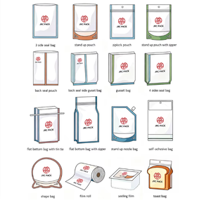 Trong Kho Trong Suốt Dày Tám Bên Con Dấu Phẳng Dưới Nắp Kéo Dây Kéo Bao Bì Túi Hạt Snack Thực Phẩm Cấp Lưu Trữ Túi - Product Image 6