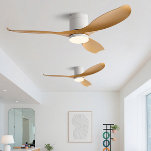 <span class=keywords><strong>Ventilador</strong></span> <span class=keywords><strong>de</strong></span> <span class=keywords><strong>Techo</strong></span> Moderno con Luz, 3 Aspas <span class=keywords><strong>de</strong></span> ABS, Cuerpo Blanco, Motor DC, Control Remoto, Funcionamiento Silencioso para Sala <span class=keywords><strong>de</strong></span> Estar y Dormitorio - Product Image 6