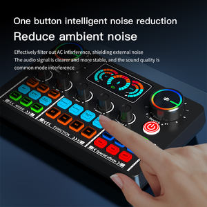 Carte son Gooermi pour enregistrement en direct, karaoké à domicile, <span class=keywords><strong>changeur</strong></span> <span class=keywords><strong>de</strong></span> <span class=keywords><strong>voix</strong></span> <span class=keywords><strong>avec</strong></span> <span class=keywords><strong>effets</strong></span> audio multiples, cartes son et mélangeurs audio - Product Image 4