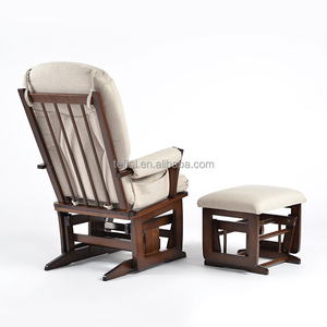 Silla mecedora para bebés con reposapiés, ideal para lactancia y descanso, venta al por mayor. - Product Image 4
