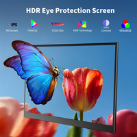 Monitor Portátil para Laptop con Soporte Integrado de 13.3 Pulgadas FHD IPS Antideslumbrante VESA Tipo-C HD HDR Plug and Play