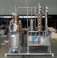 Personnalisation d'usine 50L 300L 500L Gin distillateur whisky brandy destilacion liqueur faisant la machine