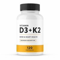 Capsules végétaliennes sans gluten OEM ODM Vitamine D3 K2 Magnésium Zinc & Quercétine - Améliore l'immunité Complément alimentaire pour adultes