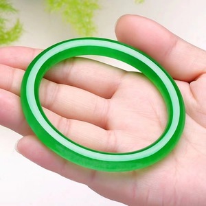 Pulsera de Jade Verde Imperial PFT Ice Seed Yang, Color Verde Intenso, Pulsera de Jade para Mujer, Pulsera de Jade Cuarzo - Product Image 2
