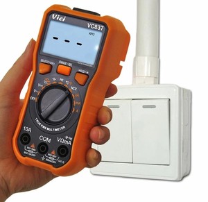 Multimètre numérique de poche pour la mesure de la tension alternative Vc833 <span class=keywords><strong>835</strong></span> 837 avec TRMS/NCV - Product Image 6