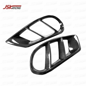 Rejilla de ventilación de parachoques delantero de fibra de carbono para MERCEDES BENZ, modelos <span class=keywords><strong>C</strong></span>-CLASS, W205, C43, AMG <span class=keywords><strong>COUPE</strong></span>, años 2015 a 2018 - Product Image 2