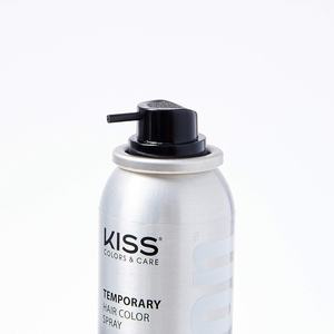 Kiss Gray Hair Concealer - <span class=keywords><strong>Spray</strong></span> <span class=keywords><strong>Colorante</strong></span> Temporaneo in Aerosol <span class=keywords><strong>per</strong></span> Ritocco Radici, Tinta <span class=keywords><strong>per</strong></span> <span class=keywords><strong>Capelli</strong></span> 2.82 Oz. 2 PEZZI (Nero) Prodotto in Cina - Product Image 2