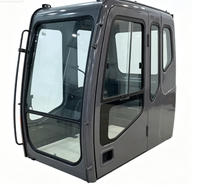 Cabine d'opérateur d'excavatrice pour EX200-2 EX200-3 EX200-5 – Ensemble de cabine de remplacement en acier pour engins de construction