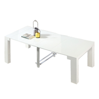 Table de salon blanche brillante, nouvelle collection, mobilier de salon Simple et moderne
