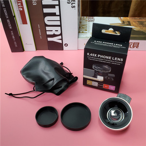 Kẹp Ống Kính Điện Thoại Di Động Thông Dụng Ống Kính Điện Thoại Di Động Hai Trong Một Góc Rộng 37MM 0,45x 49UV + Macro - Product Image 5