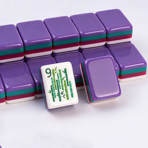 Wholesale New High Quality 4 Layer <b>Mahjong</b> <b>Set</b> Modern Luxury American <b>Mahjong</b> Tiles Blank <b>Mahjong</b> - Product Image 6