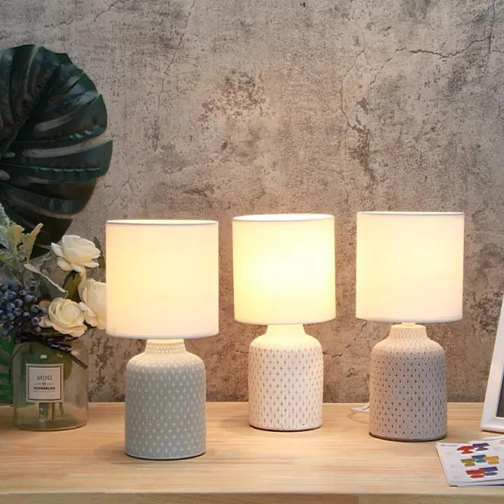Lampe de table en céramique, style européen populaire, éclairage moderne, offre spéciale
