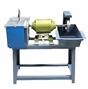Machine de découpe et de polissage à double tête pour jade, outil de polissage de jade et d'ambre de bonne qualité pour usage commercial - Product Image 1
