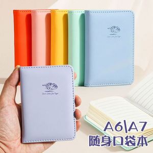 สมุดโน้ตพกพา A7 รุ่นมาการอง มินิ พร้อมโลโก้สีตามสั่ง สำหรับธุรกิจ สำนักงาน และวางแผนงาน - Product Image 2