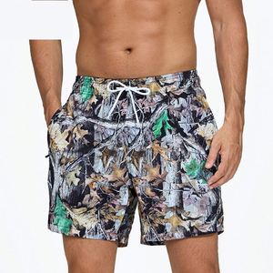 Shorts de bain sportifs pour hommes, boardshorts 100% polyester, 39 couleurs unies, logo personnalisé, anti-plis et écologiques - Product Image 3