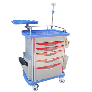 Troli Manual pasien darurat, tandu mewah Manual Transfer ambulans dengan kasur - Product Image 1