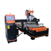Routeur CNC 3D multifonction 1325 ATC pour le travail du bois, la gravure 3D, la découpe du bois, du métal, de l'aluminium, pompe à moteur Richauto