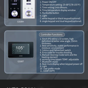 جهاز مولد بخار للساونا من Stepon بقدرة 3KW و4.5KW و6KW و9KW و12KW و18KW، ماكينة ساونا للاستحمام المنزلي، ماكينة حمام بخار ذكية - Product Image 6