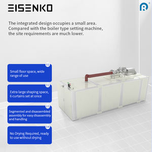 Máquina de Moldeado Horizontal Automática para Cortinas con Ajuste de Calor EISENKO RD-DXJ400, Control de Pantalla Táctil HD, Componentes del Motor Principal - Product Image 2