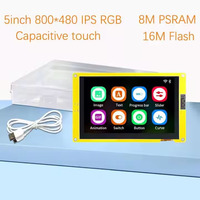 AISON 5 Zoll ESP32-S3 Smart LCM TFT-Display 8M PSRAM 16M Flash WiFi 800x480 Auflösung LED-Hintergrundbeleuchtung CTP-Touch ST7268 350cd/m2