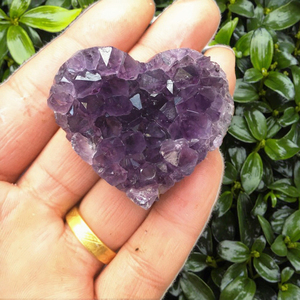 Cristal de roca <span class=keywords><strong>natural</strong></span>, amatista, pequeño adorno tallado a mano, racimo de geoda de <span class=keywords><strong>Uruguay</strong></span> para curación y tema de Mascota - Product Image 3