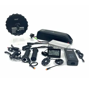 2024 Fabriek Ebike Conversie Kit 48V 1000W Ebike Kit Elektrische Fiets Kit Met 48V 12.8ah Hailong Accu