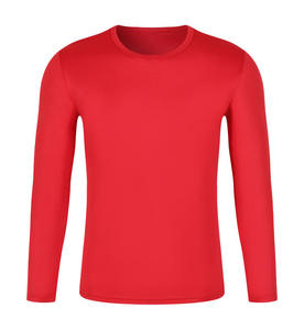 T-shirt de sport à manches longues pour équipe de marathon, uniforme de camp d'été, vêtement de travail, t-shirt culturel avec impression de logo, coupe ajustée, vente en gros. - Product Image 1
