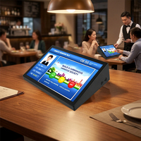 Terminal tactile Android 10,1 pouces pour évaluation de satisfaction client, kiosque d'évaluation, affichage publicitaire et prise de commande