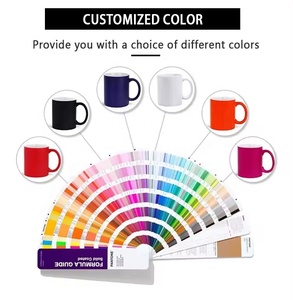 Gaodeng bán buôn nhà sản xuất 11oz Mug gốm biểu tượng tùy chỉnh khoảng trống bên trong màu cốc cà phê có tay cầm - Product Image 4