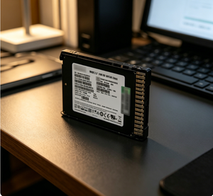 P40470-B21 960GB 2.5 inci SFF Firmware Tersertifikasi Digital SAS-24Gbps Basic Carrier Read Intensive Solid State Drive untuk Server - Product Image 1