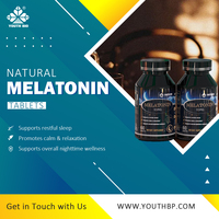 Comprimés de mélatonine : Soutien contre le jet lag pour adultes, pour un meilleur repos, bien-être nocturne naturel et soutien des cycles de sommeil. Grand stock disponible dès maintenant.