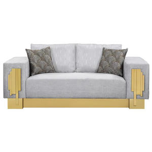 <span class=keywords><strong>2023</strong></span> nouveau design bois ensemble canapé meubles beau tissu et <span class=keywords><strong>d</strong></span>écoration en métal haut de gamme luxe moderne 1 2 3 ensemble salon canapé - Product Image 4