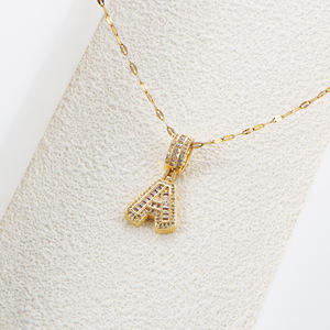 26 letras mayúsculas letra inicial colgante collar nombre personalizado oro joyerí<span class=keywords><strong>a</strong></span> personalizada <span class=keywords><strong>A</strong></span> <span class=keywords><strong>a</strong></span> Z cadena para <span class=keywords><strong>mamá</strong></span> bodas fiestas - Product Image 1