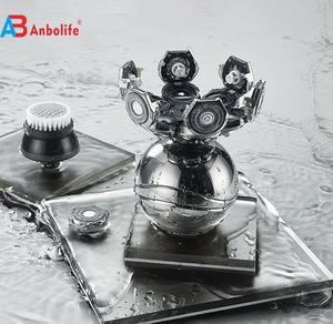 ANBOLIF-<span class=keywords><strong>Rasoir</strong></span> électrique pour <span class=keywords><strong>tête</strong></span> <span class=keywords><strong>chauve</strong></span>, outil multifonctionnel intelligent pour rasage des têtes chauves - Product Image 4